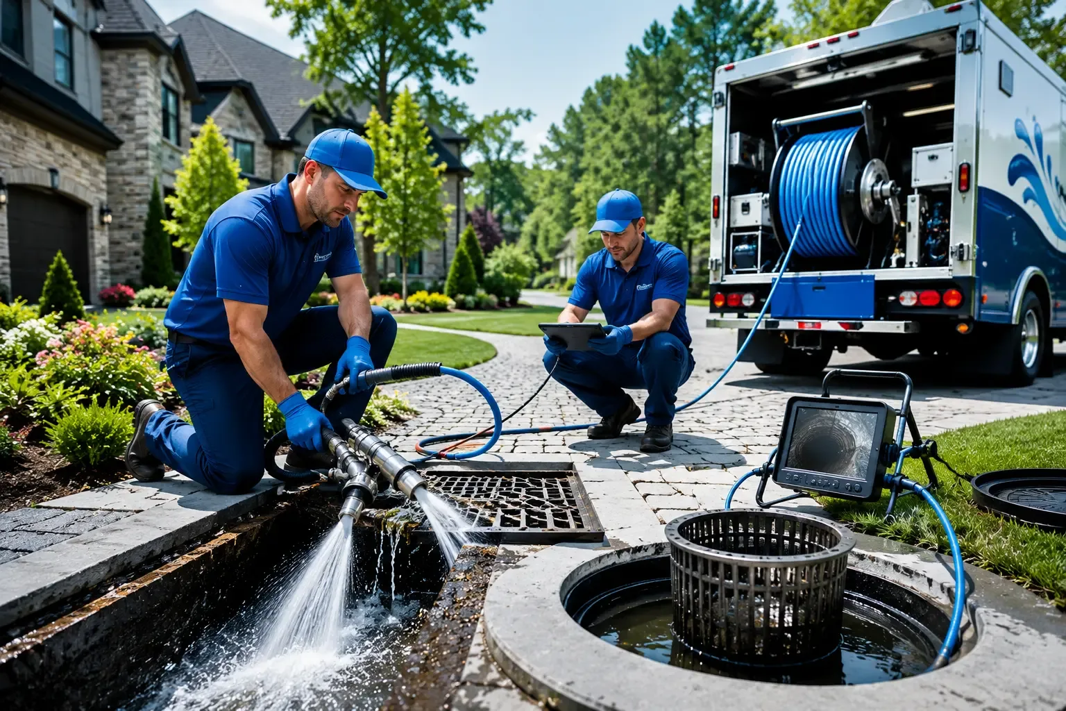 Local outdoor drain cleaning professionals in Hudsonville, MI