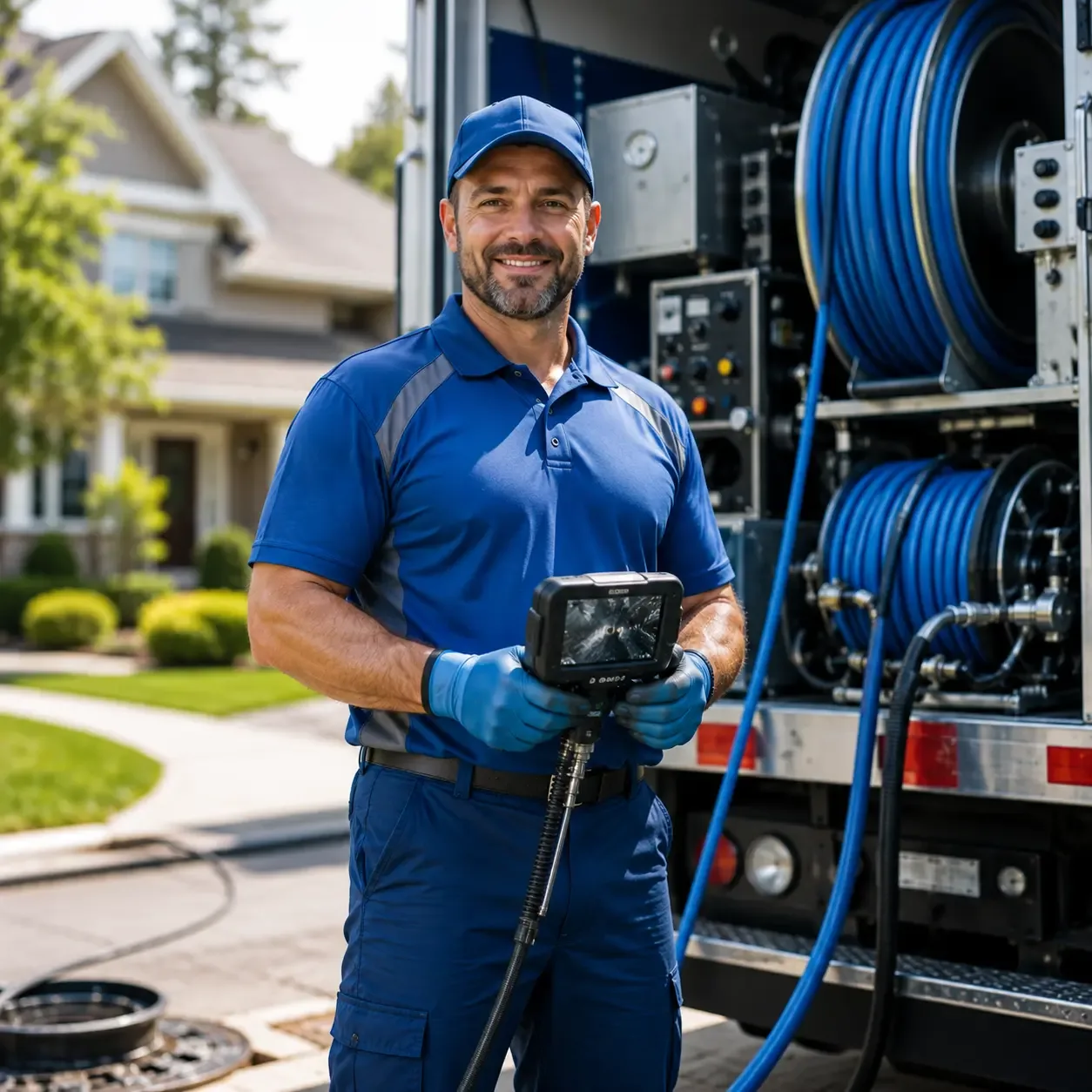Local outdoor drain cleaning specialists in Hudsonville, MI